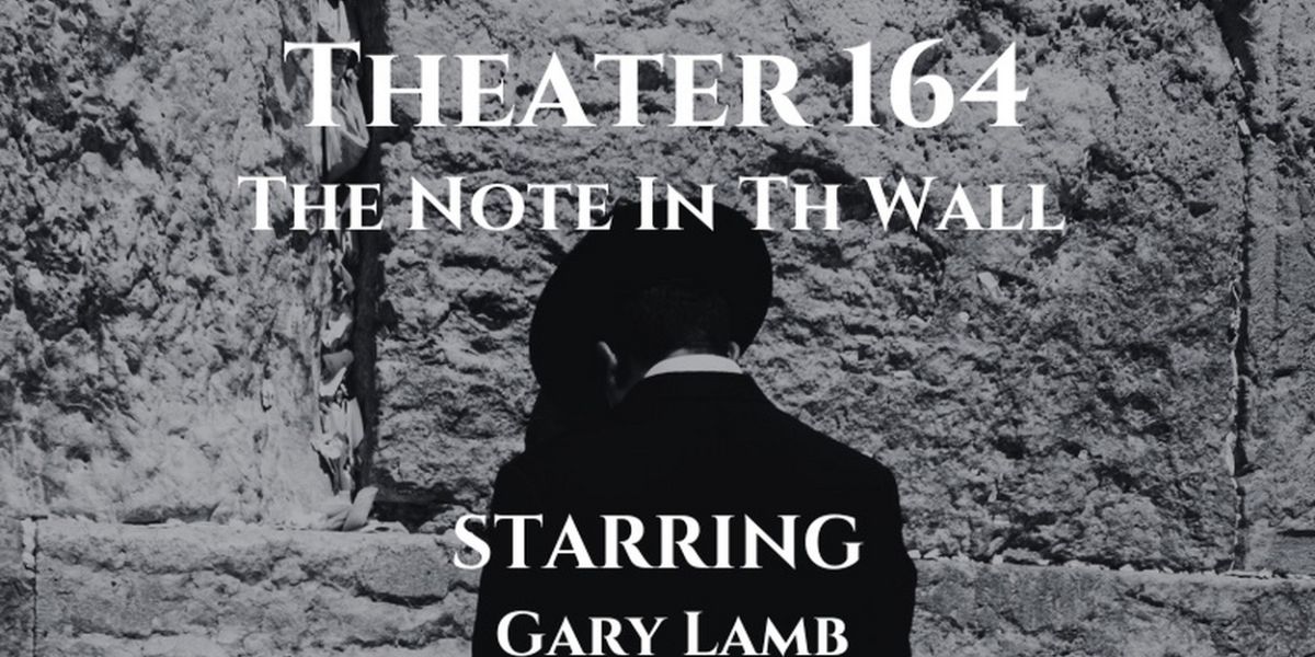 Open-Door Playhouse Debuts THE NOTE IN THE WALL In April
