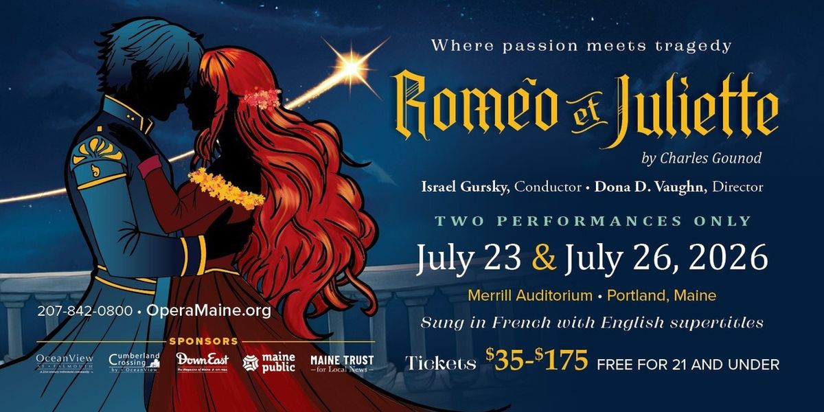 Opera Maine Reveals 2026 Season Lineup