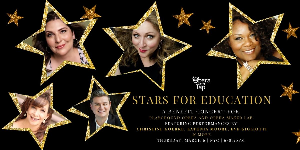 Opera On Tap Will Host Benefit Concert in Support of Education Programs
