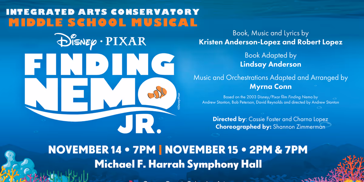 FINDING NEMO JR. to be Presented at Orange County School Of The Arts