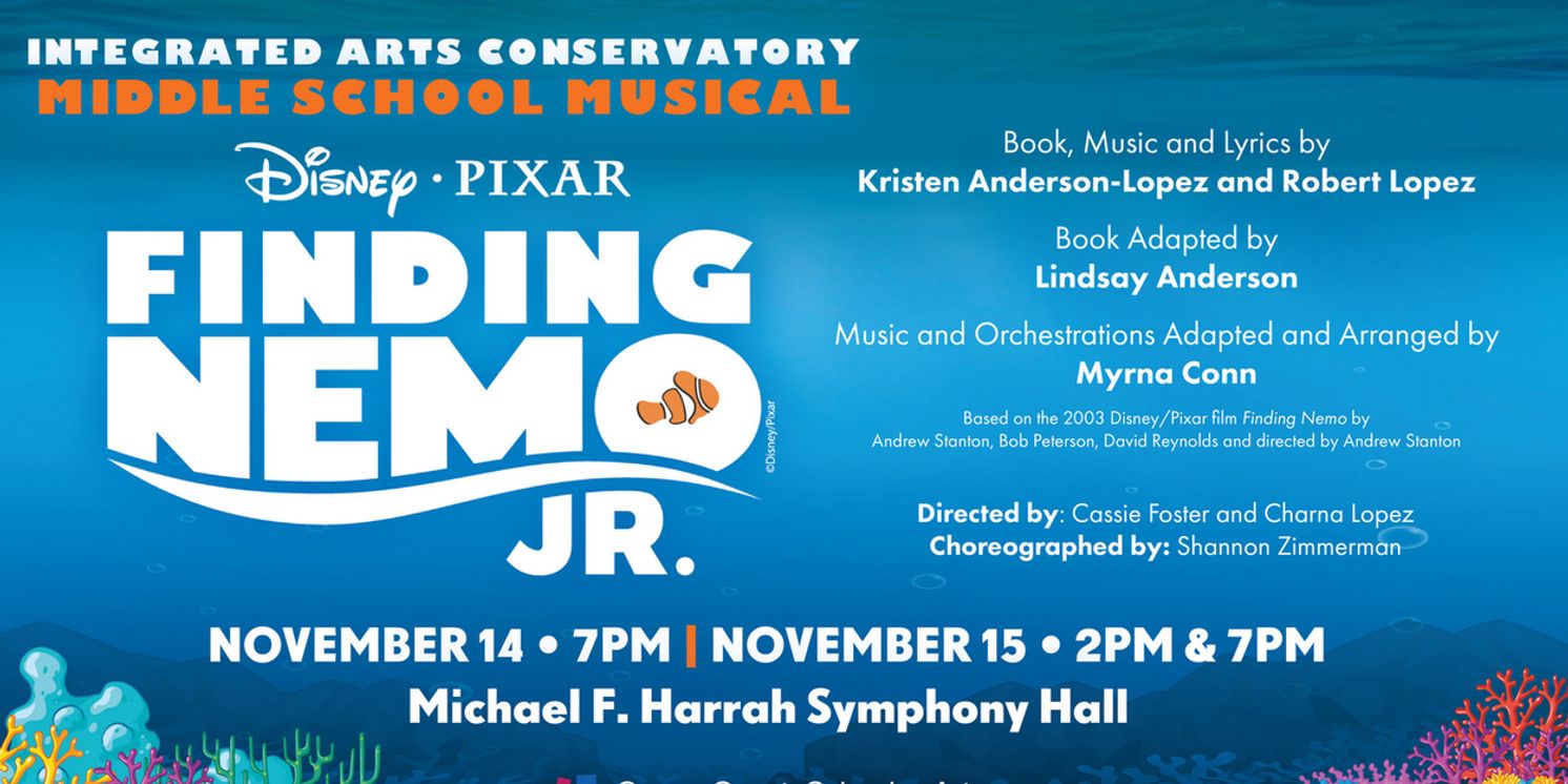FINDING NEMO JR. to be Presented at Orange County School Of The Arts  Image