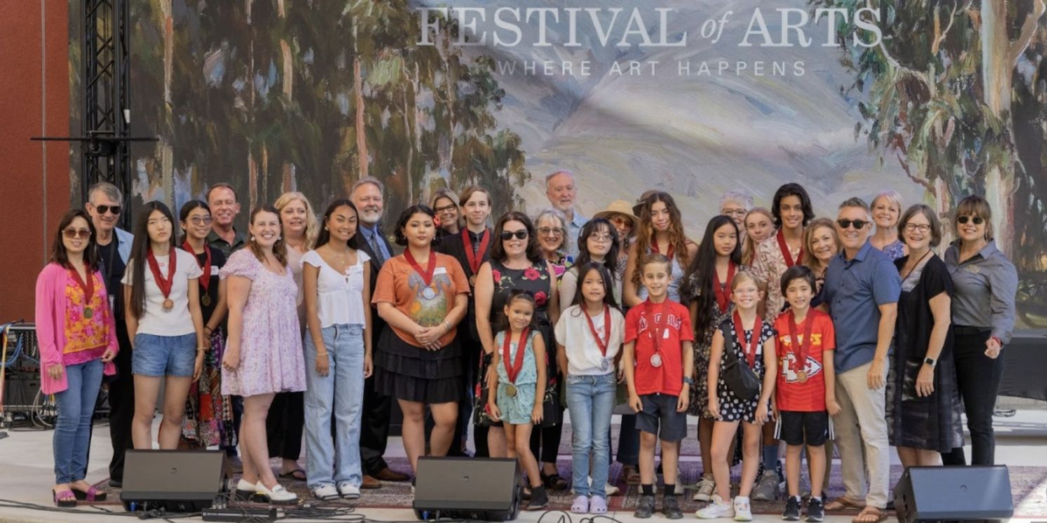 Orange County Student Artists Honored At Annual Junior Art Awards Ceremony At Festival Of Arts  Image