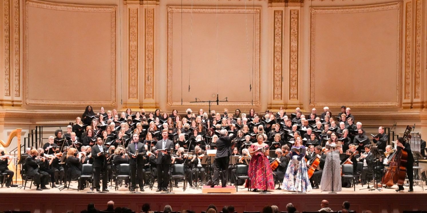 Oratorio Society of New York Opens 150th Anniversary Season in November  Image