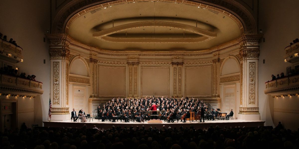 Oratorio Society of New York Opens Season With CARMINA BURANA