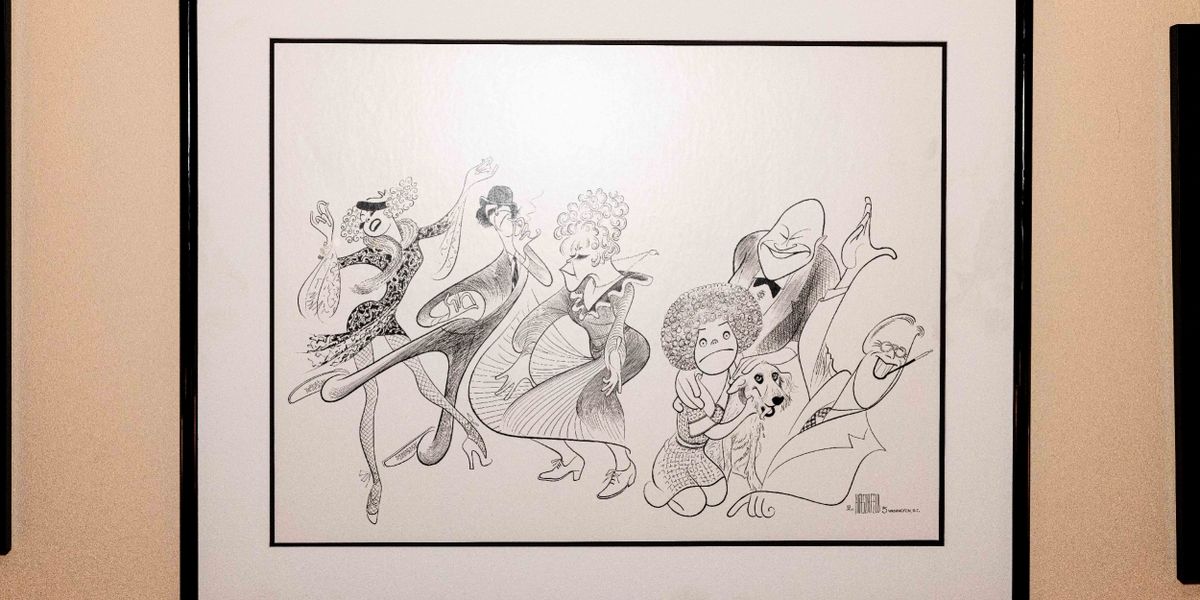 Original ANNIE Hirschfeld Art Comes to the West Bank Cafe