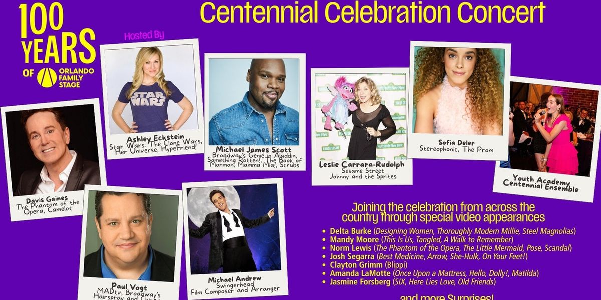 Orlando Family Stage Will Bring Centennial Celebration Concert to the Stage