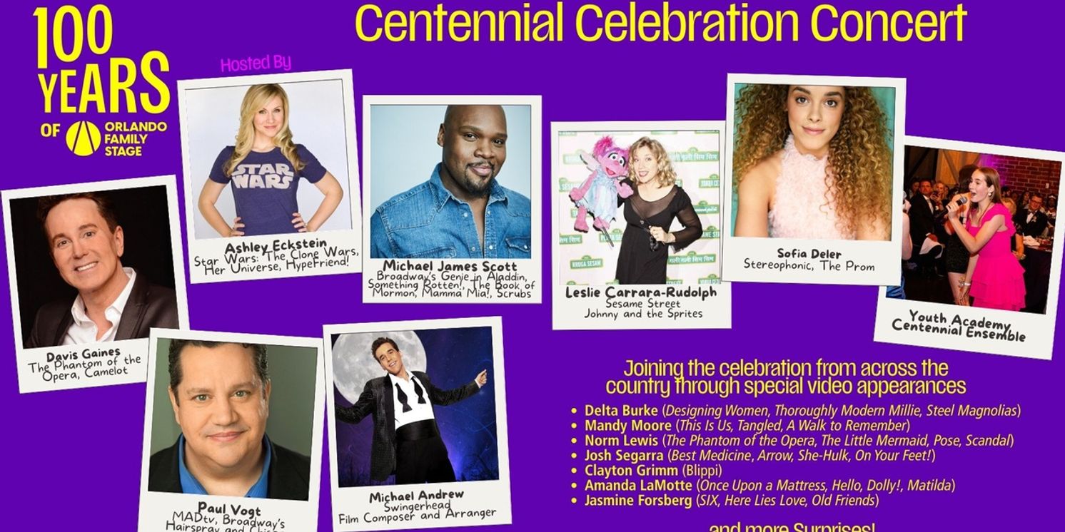 Orlando Family Stage Will Bring Centennial Celebration Concert to the Stage  Image