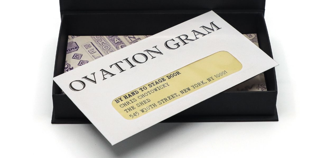 Ovation Gram Launches, Hand Delivering Opening Night Messages