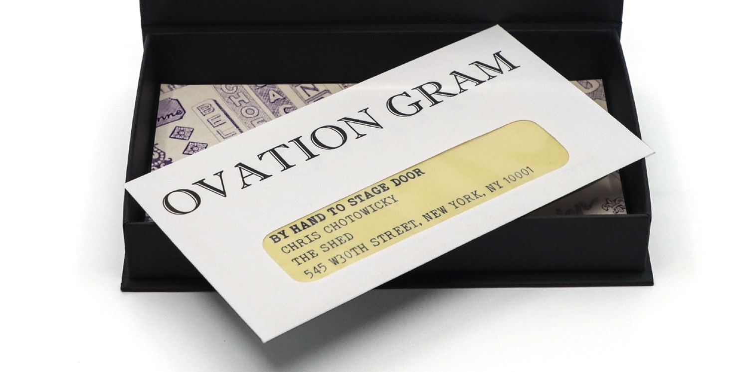 Ovation Gram Launches, Hand Delivering Opening Night Messages  Image