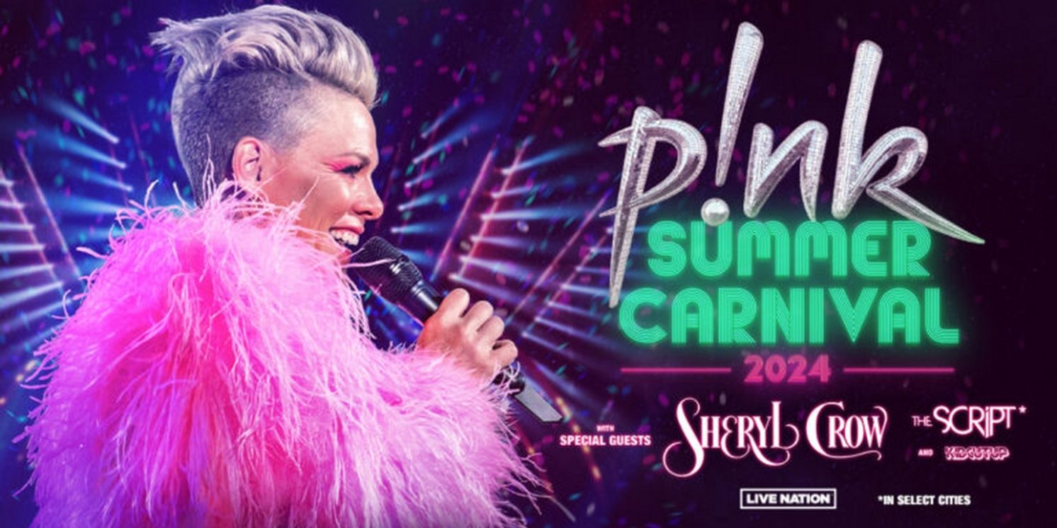P!NK Adds 'Summer Carnival' Stadium 2024 Tour Dates With Sheryl Crow & Support From The Script  Image