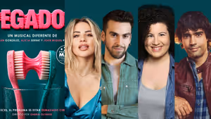PEGADOS regresa a Madrid protagonizado por Lucía Gil e Iker Montero en el Gran Teatro Pavón