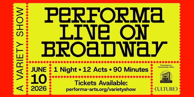PERFORMA LIVE ON BROADWAY to Feature Julio Torres, Barbara Kruger & More at Town Photos