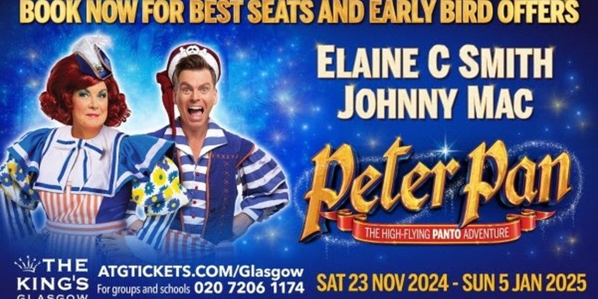 PETER PAN Extends at The King's Theatre, Glasgow