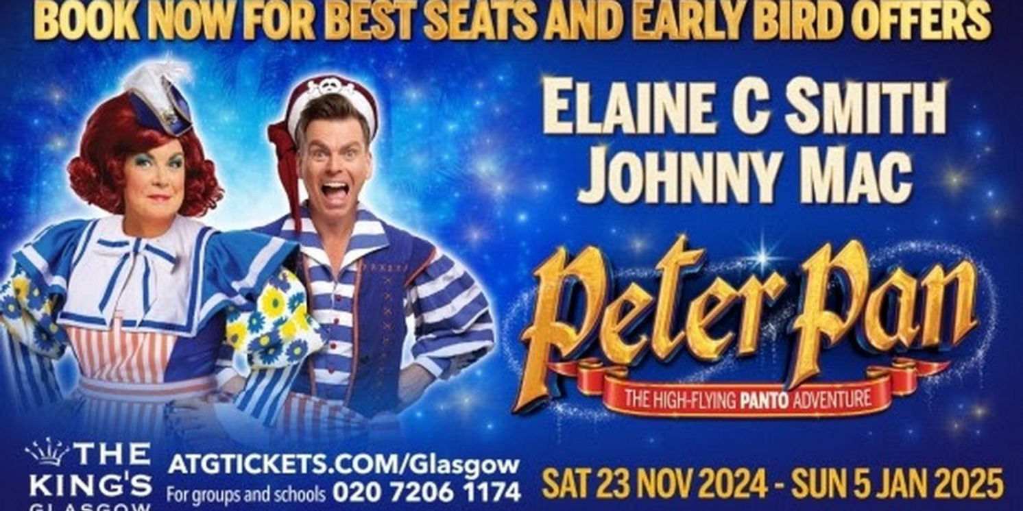 PETER PAN Extends at The King's Theatre, Glasgow  Image