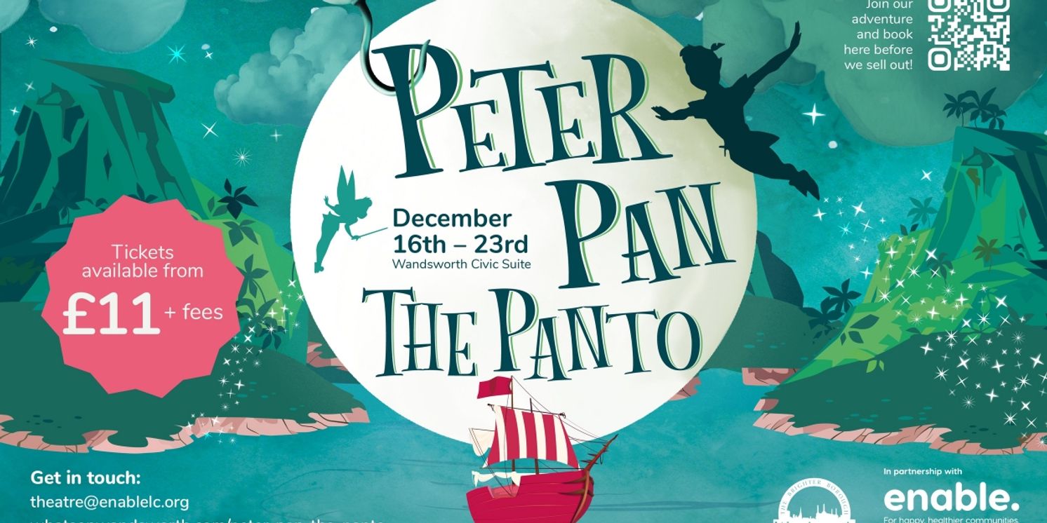 PETER PAN Panto Flies Into Wandsworth This December  Image