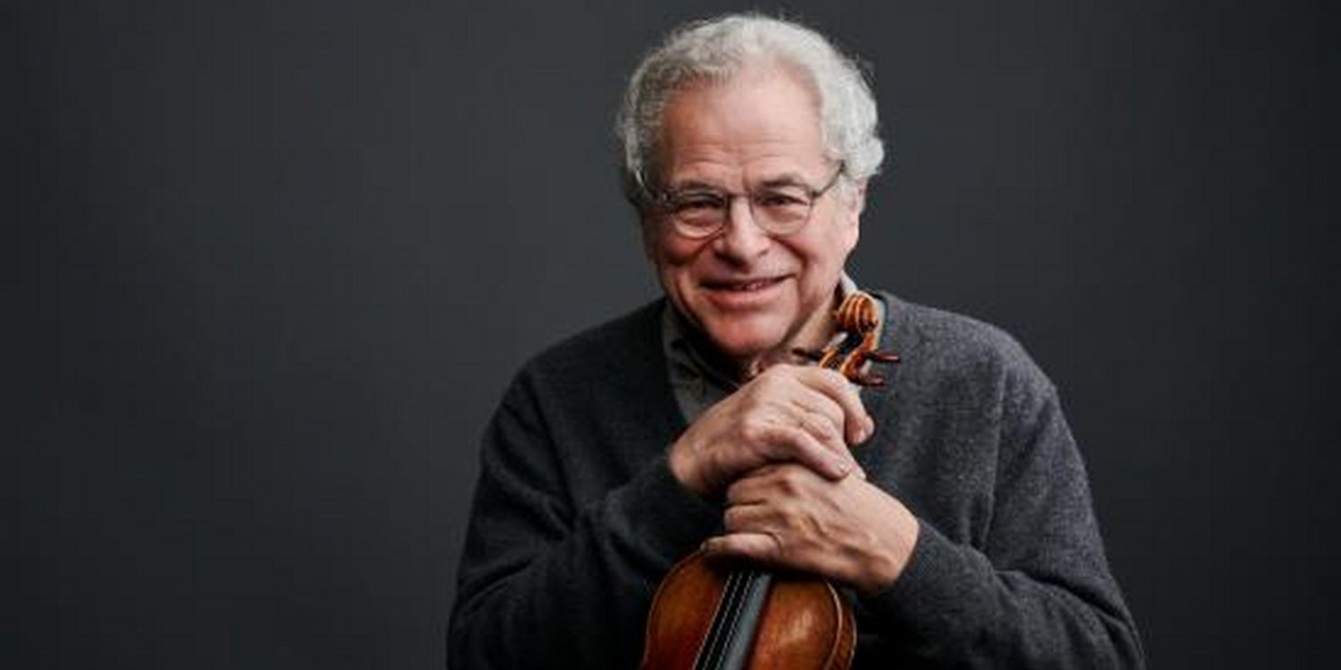 Philharmonic Society Of Orange County Presents An Evening With Itzhak Perlman With Longtime Collaborator Rohan De Silva  Image