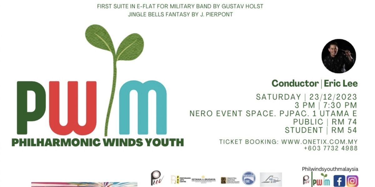 PHILHARMONIC WINDS YOUTH MALAYSIA Comes to PJPAC This Month