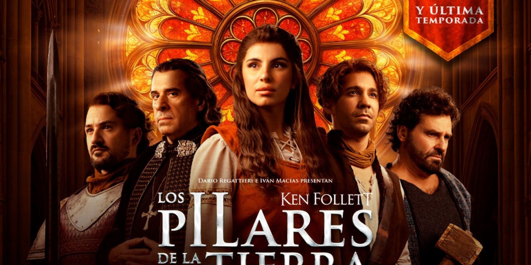 PHOTO: LOS PILARES DE LA TIERRA renueva cartel para su segunda temporada