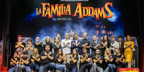 PHOTOS: LA FAMILIA ADDAMS presenta oficialmente a su reparto en el Teatro Calderón de Mad Photo