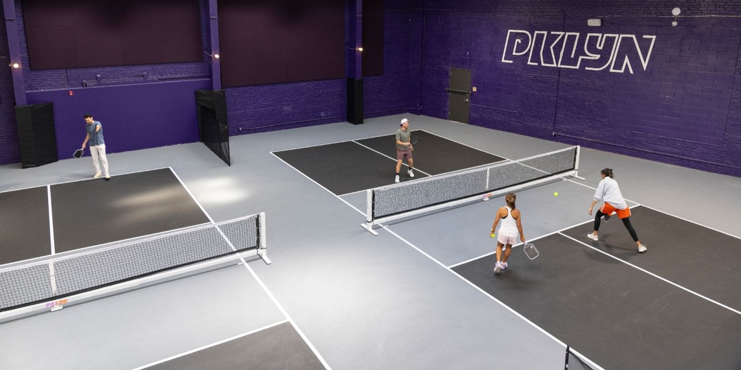 PKLYN-New Pickleball Facility Opens In Brooklyn  Image