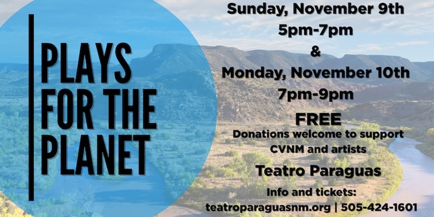 PLAYS FOR THE PLANET Comes to Teatro Paraguas  Image