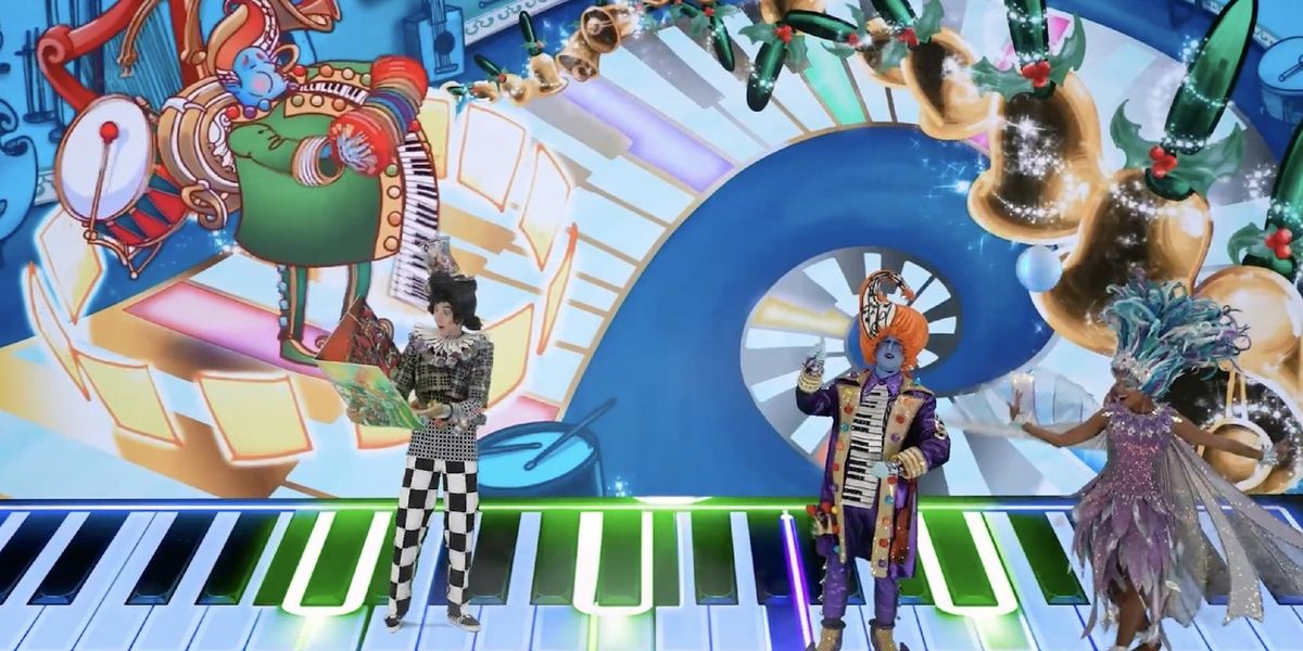 POMP, SNOW & CIRQUEumstance Visits Nemours Children's Hospital