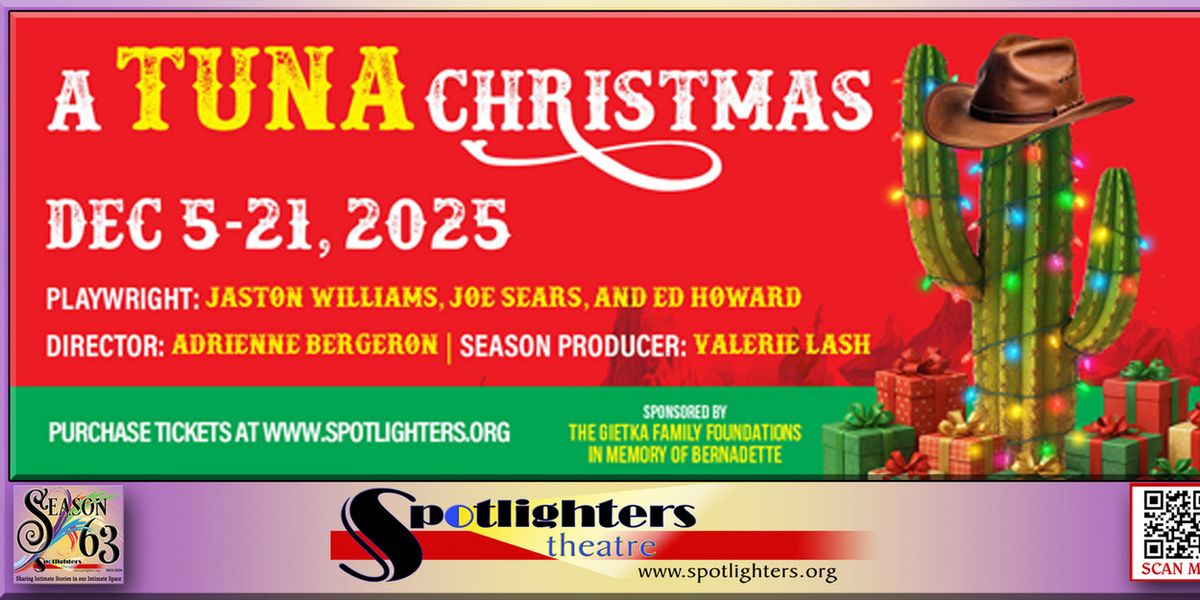A TUNA CHRISTMAS To Play The Audrey Herman Spotlighters Theatre In Baltimore