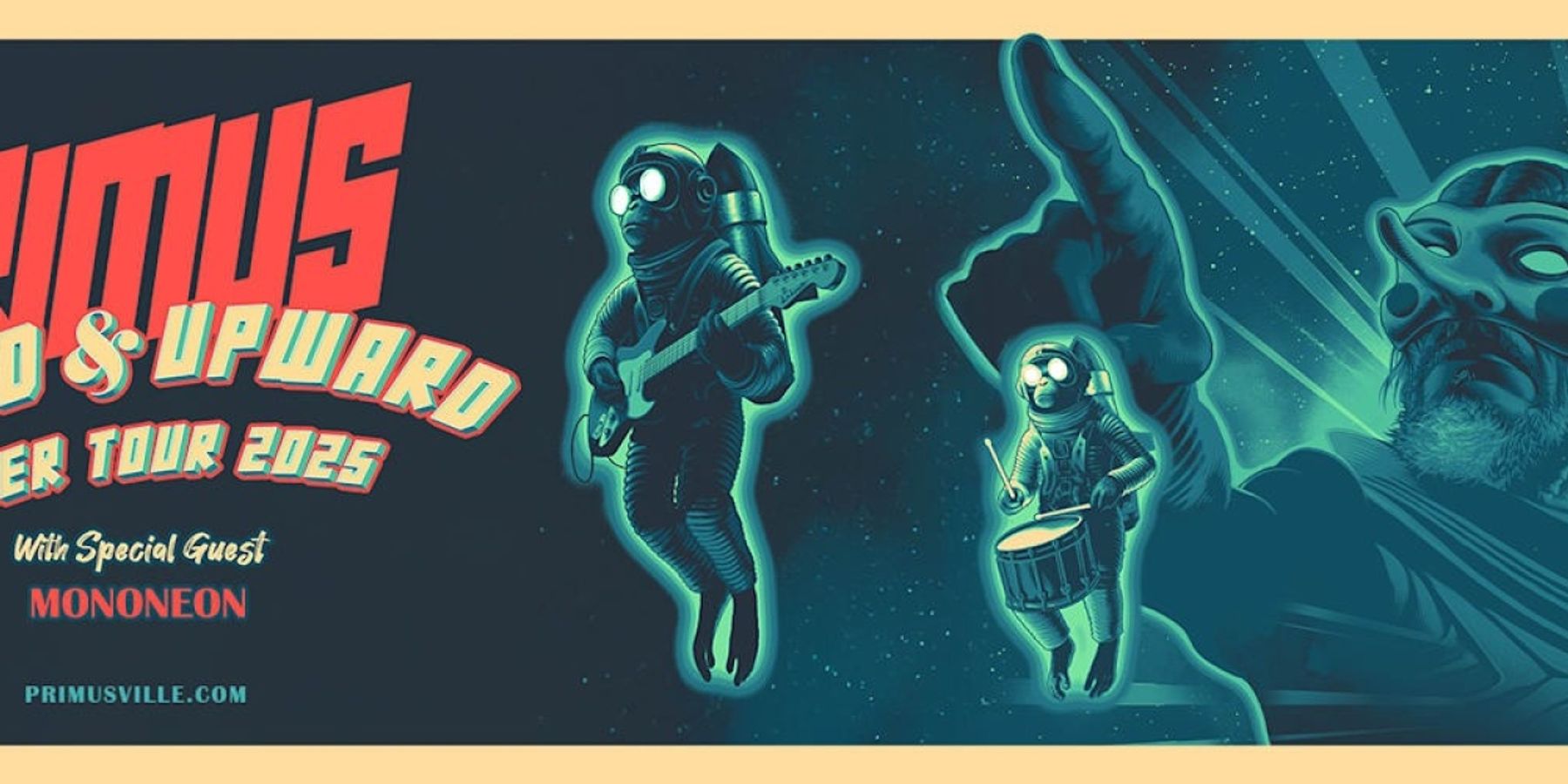 PRIMUS Brings Onward & Upward Summer Tour 2025 to the Saenger Theatre