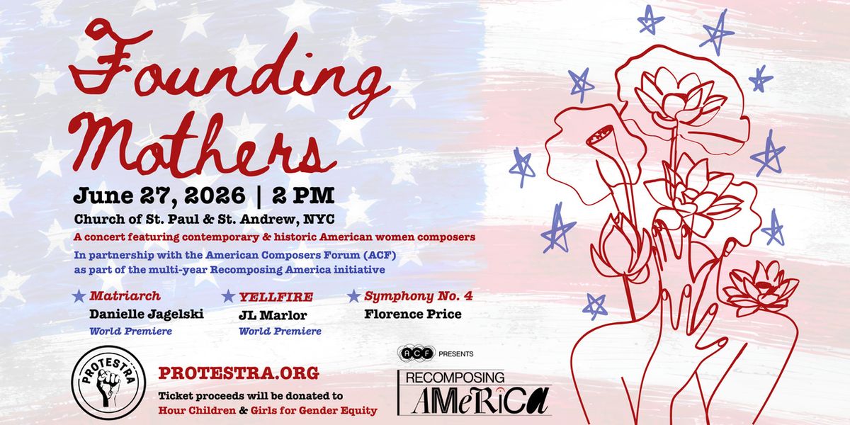 FOUNDING MOTHERS Concert to Benefit NYC Women & Girls Charities