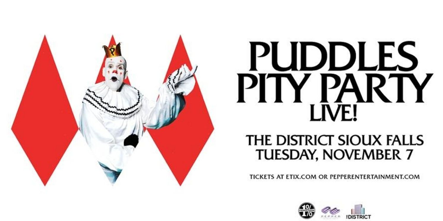 PUDDLES PITY PARTY Comes To The District, November 7  Image