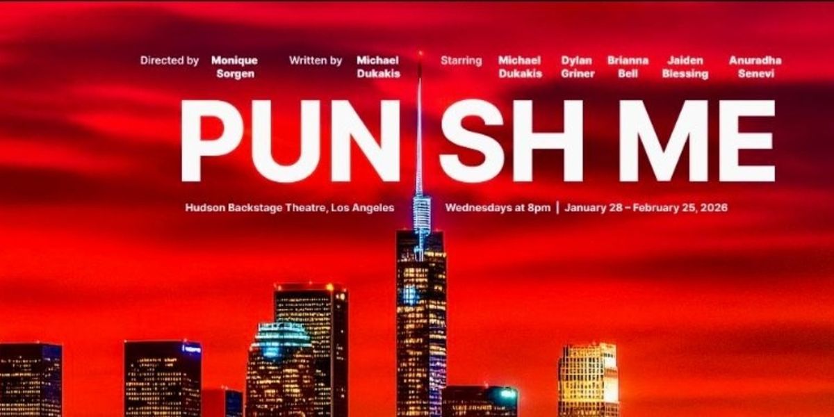 PUNISH ME Set For World Premiere At Hudson Backstage Theatre