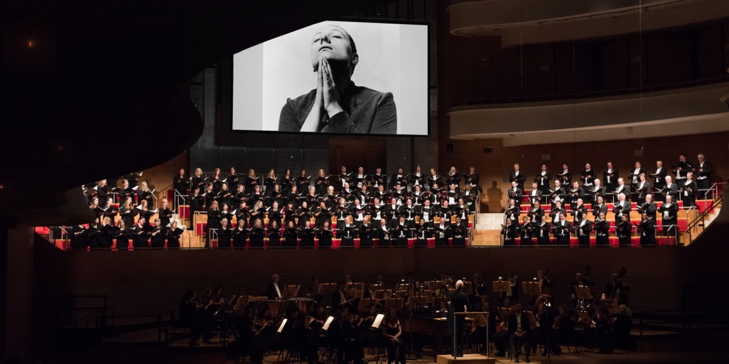 Pacific Chorale Opens Season With VOICES OF LIGHT / THE PASSION OF JOAN OF ARC A Stunning Evening Of Music And Film  Image
