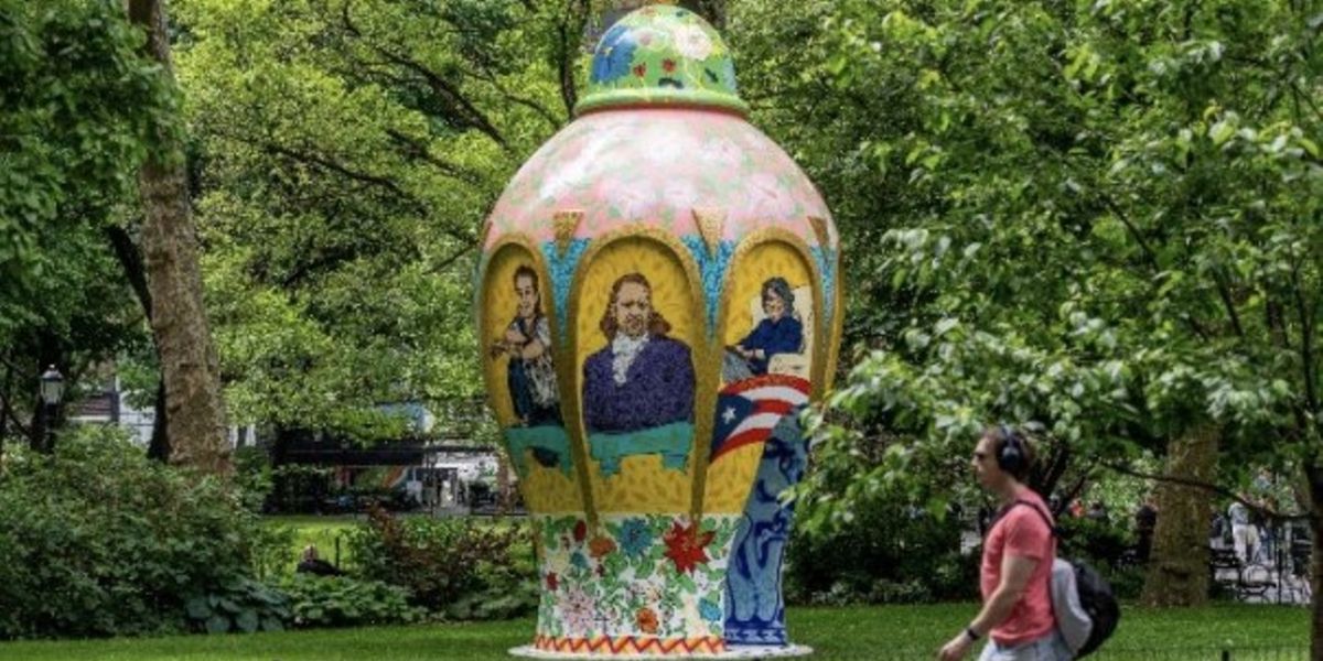 Paintings of Lin-Manuel Miranda, Quiara Alegría Hudes and More on Display in Madison Square Park