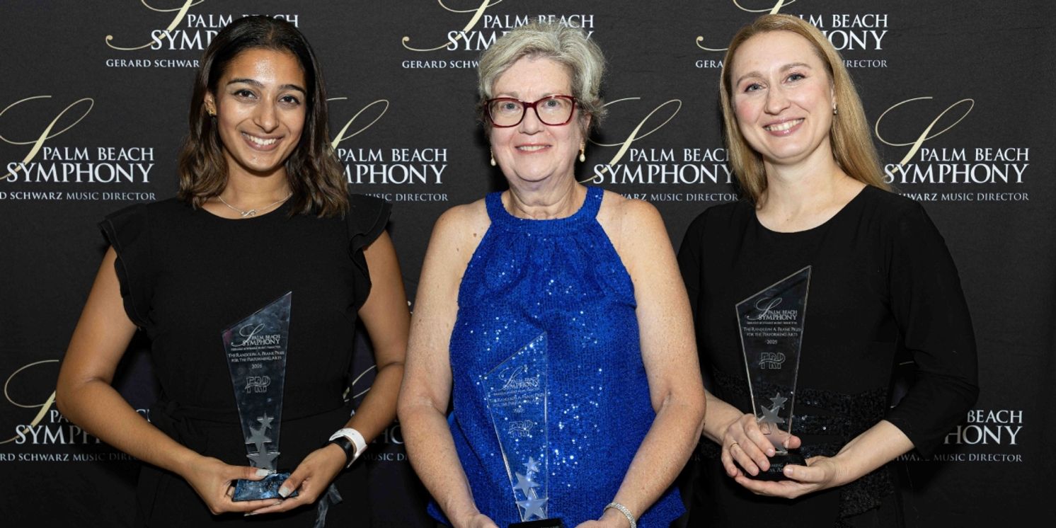 Palm Beach Symphony Reveals Winners of the 2025 Randolph A. Frank Prize for the Performing Arts  Image