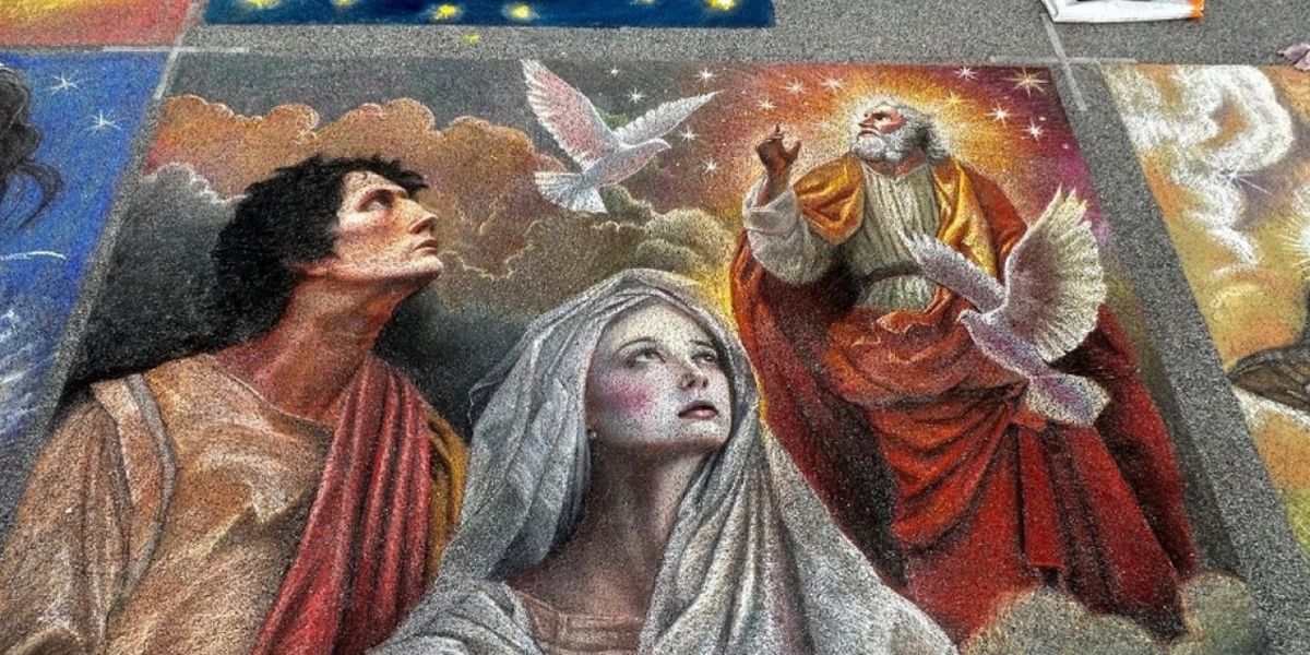 Park West Gallery's Melanie Stimmell Brings Home A Bronze Medal At 50th Annual 'Meeting Of The Madonnari' In Italy