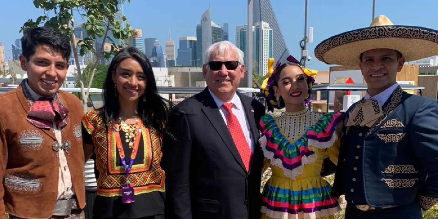 Participa La Escuela Nacional De Danza Folklórica En La Expo Doha De Qatar  Image