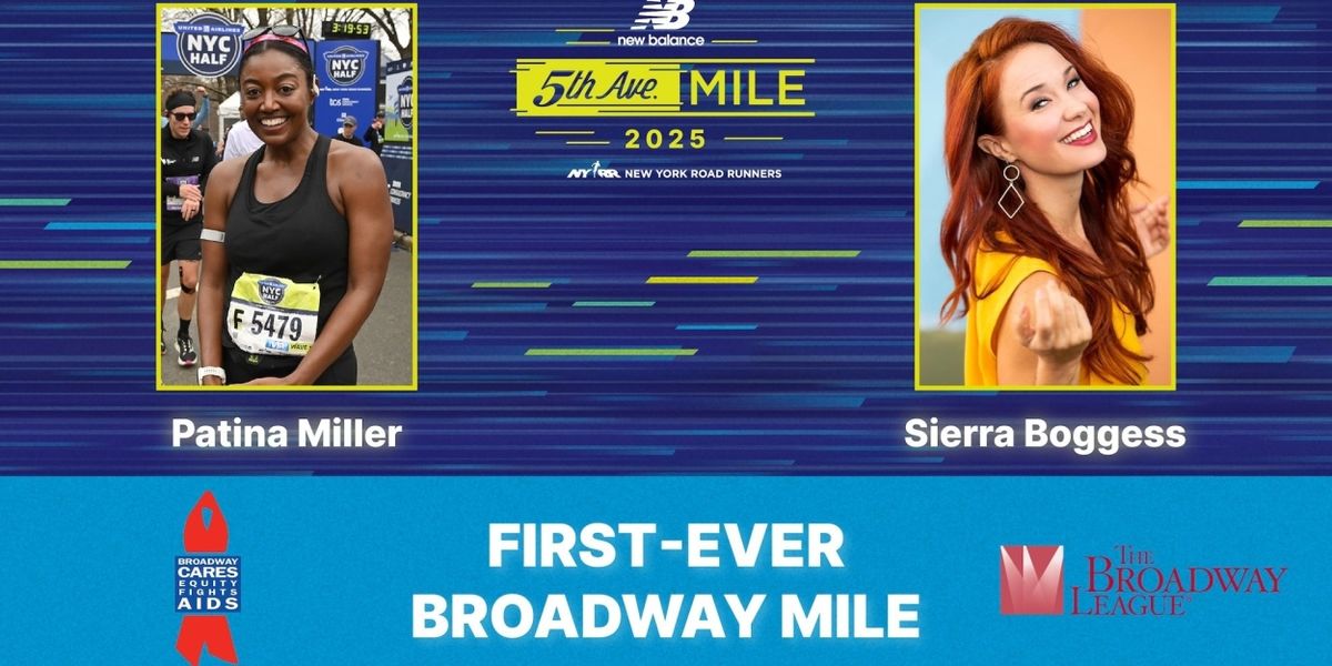 Patina Miller, Sierra Boggess y más participarán en el Primer Broadway Mile 
