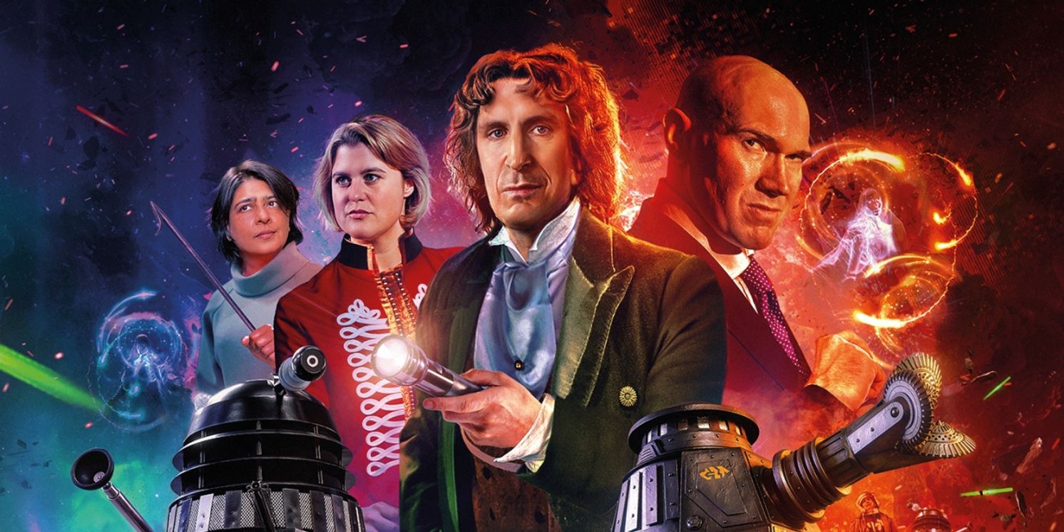 Paul McGann And India Fisher To Star In Special Live Recording Of Big Finish's Eighth DOCTOR WHO Adventure  Image