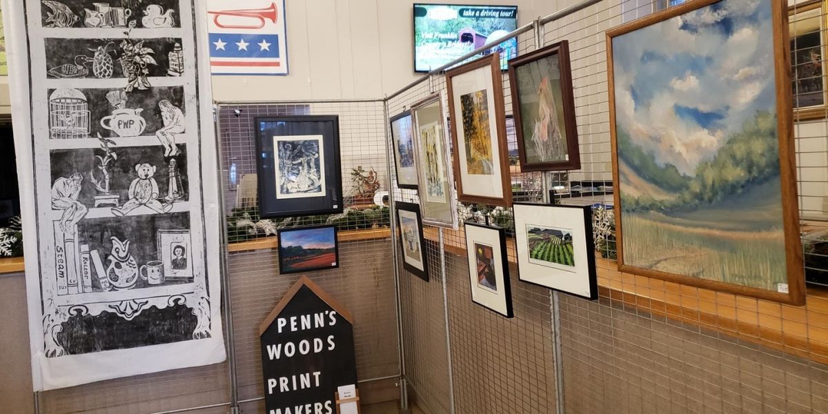 Franklin County Visitors Bureau Hosts Penn's Woods Printmakers at 11/30 Visitors Center