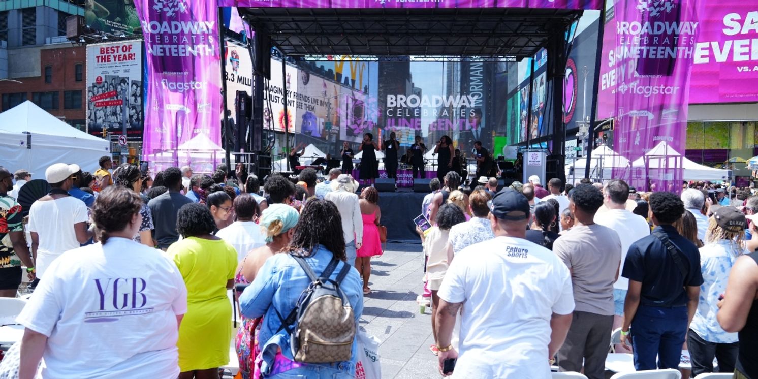 Jasmine Amy Rogers, Kecia Lewis & More Set for Juneteenth Concert in Times Square  Image