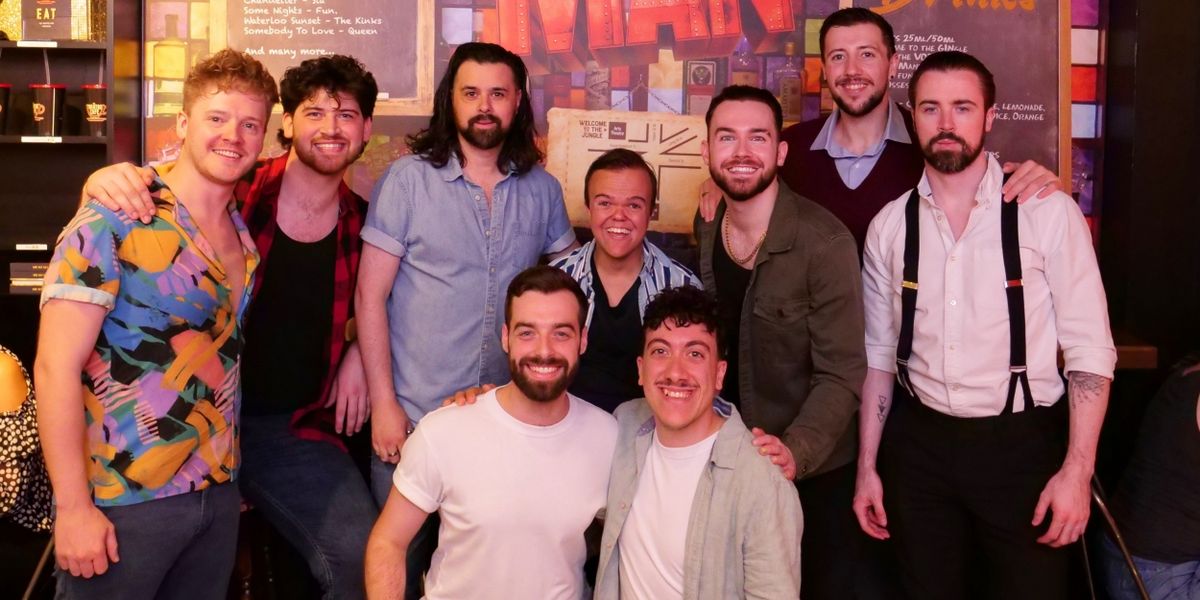 Permanent Installation of the Pub From THE CHOIR OF MAN Launched at The Theatre Cafe