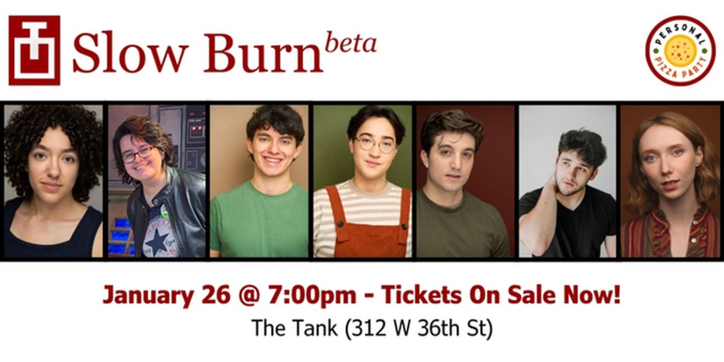 Personal Pizza Party Reveals Full Cast For SLOW BURN By Lee Melillo  Image