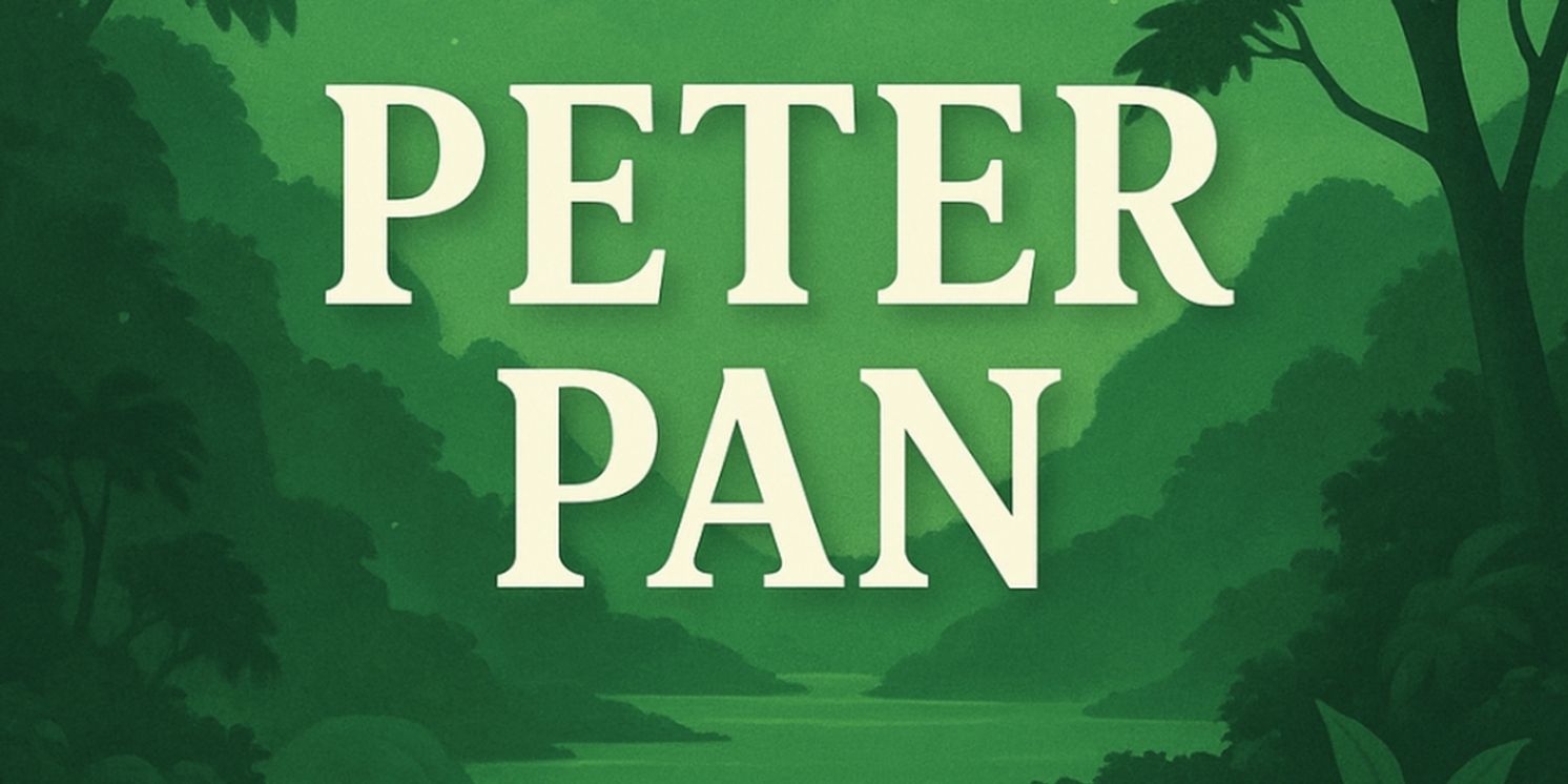 PETER PAN One Night Only Children's Theatre Performance to be Presented by Moonlit Wings Productions  Image