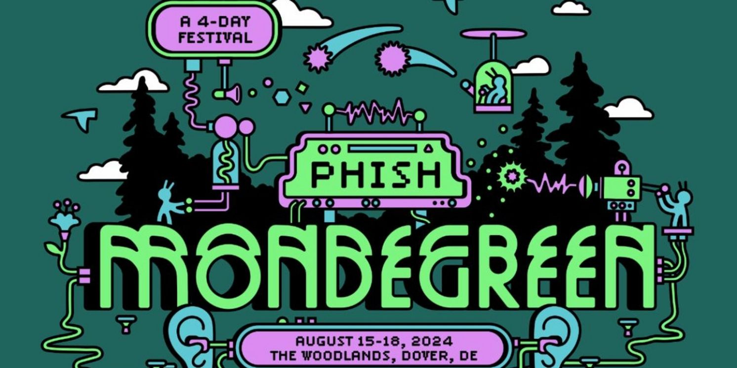 Phish Announce MONDEGREEN; 4-Day Festival This August  Image