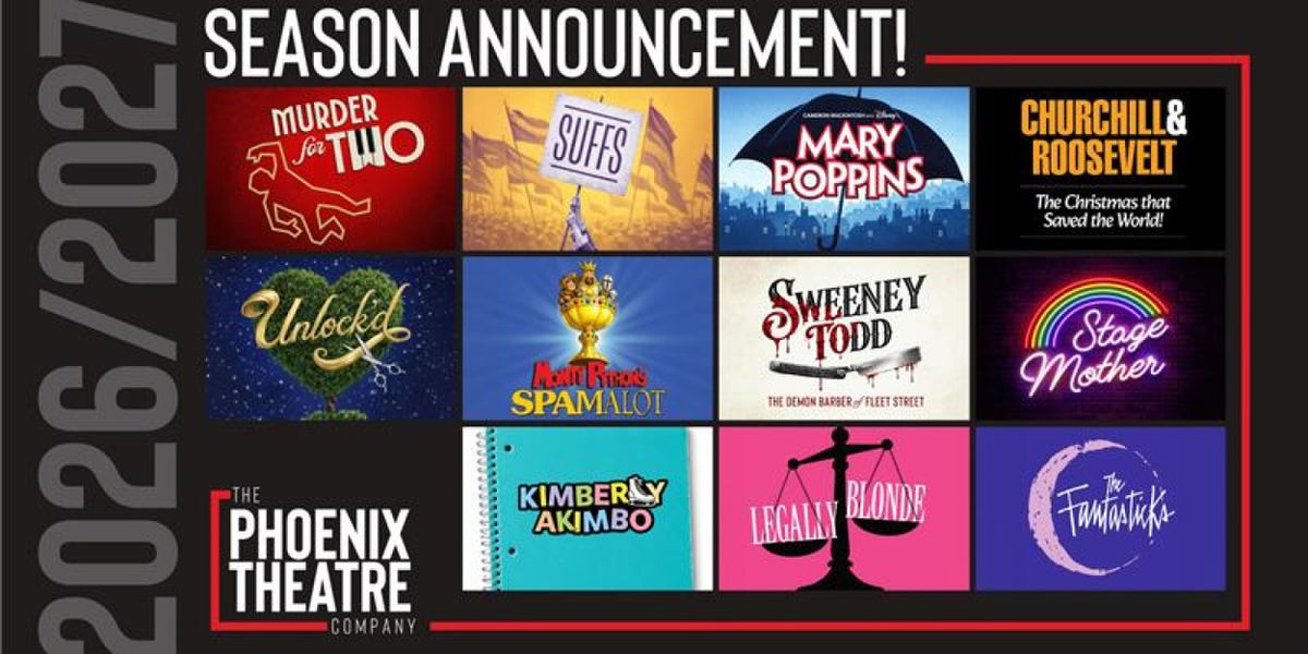 Pre-Broadway STAGE MOTHER and UNLOCK'D and More Set for Phoenix Theatre Company 107th Season