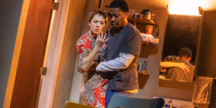Photo: Carrie Coon and Namir Smallwood in BUG on Broadway