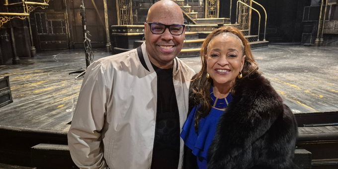 Photo: Debbie Allen Visits A WONDERFUL WORLD on Broadway Photos