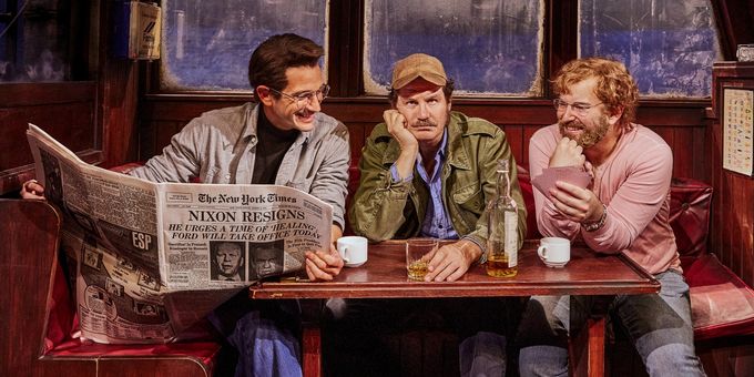 Photo: Alex Brightman, Colin Donnell &amp; Ian Shaw in THE SHARK IS BROKEN Photos