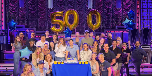 Photo: JUST IN TIME Celebrates 500 Performances on Broadway Photo
