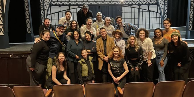 Photo: Lynn Ahrens Visits ANASTASIA Cast at the Bucks County Playhouse Photos